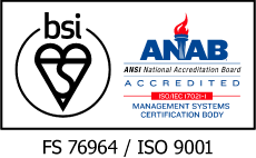 BSI ANAB FS76964 ISO 9001